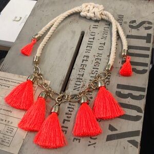 Tassel necklace